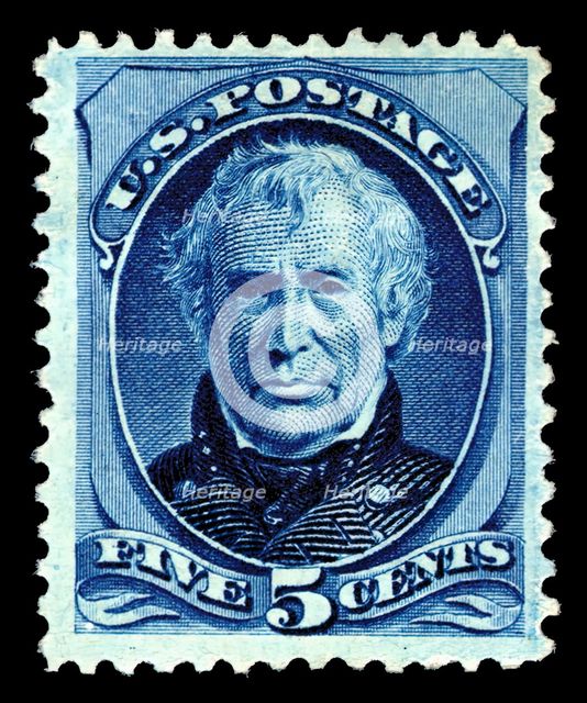 5c Zachary Taylor single, 1879. Creator: American Bank Note Company.