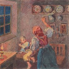 6.- Beating, 1932. Creator: Gustav Mally