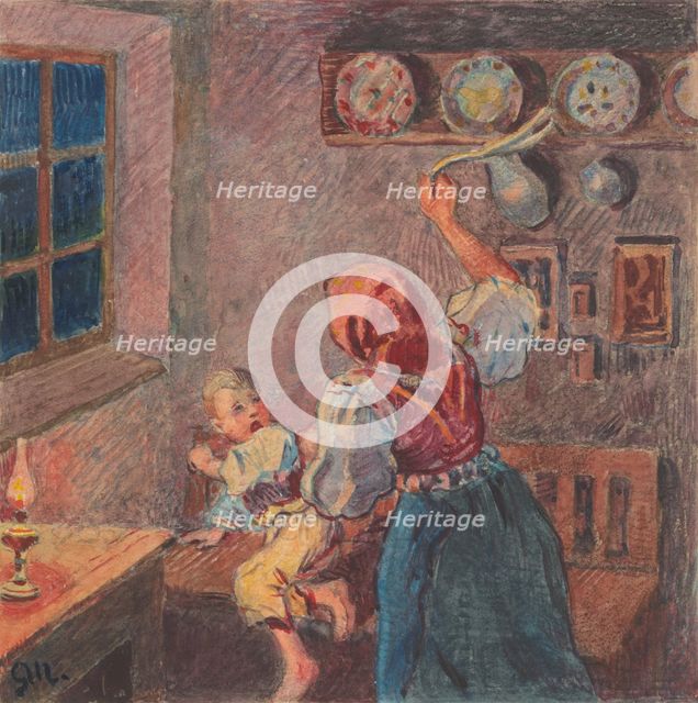 6.- Beating, 1932. Creator: Gustav Mally.