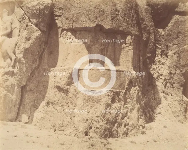 (6) [Naksh-i Rustam, Near Persepolis], 1840s-60s. Creator: Luigi Pesce.