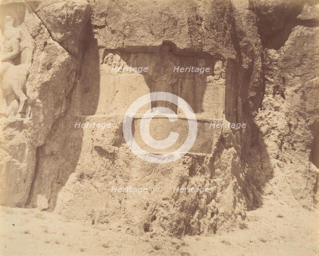 (6) [Naksh-i Rustam, Near Persepolis], 1840s-60s. Creator: Luigi Pesce.