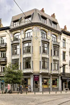 6 Parvis de la Trinite, Ixelles, Brussels, Belgium, (1909), c2014-2017. Artist: Alan John Ainsworth