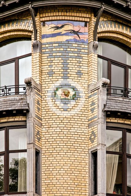 6 Parvis de la Trinite, Ixelles, Brussels, Belgium, (1909), c2014-2017. Artist: Alan John Ainsworth.