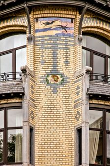 6 Parvis de la Trinite, Ixelles, Brussels, Belgium, (1909), c2014-2017. Artist: Alan John Ainsworth