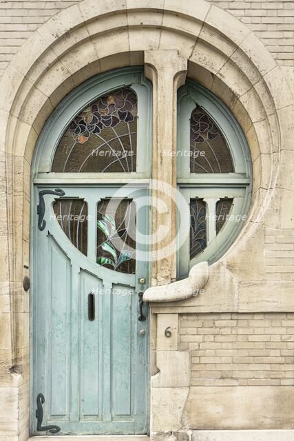 6 Rue du Lac, (1903-1907), c2014-2017. Artist: Alan John Ainsworth.