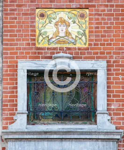 60 Avenue Albert, Brussels, Belgium,  c2014-c2017. Artist: Alan John Ainsworth.