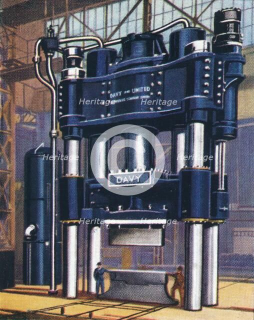 6000-ton forging press, 1938. Artist: Unknown.