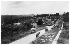 61st Cavalry Artillery camping at Lynchburg, Virginia, USA, 1930