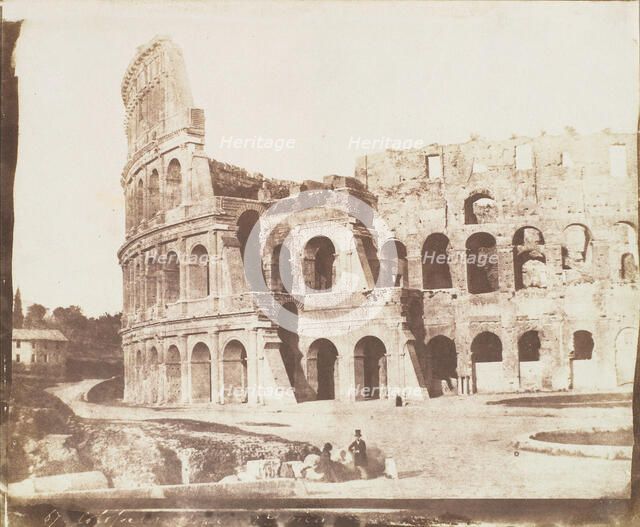 67. Colosseum, Rome, Second View, May 1846. Creator: Calvert Jones.