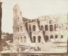 67. Colosseum, Rome, Second View, May 1846. Creator: Calvert Jones