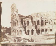 67. Colosseum, Rome, Second View, May 1846. Creator: Calvert Jones