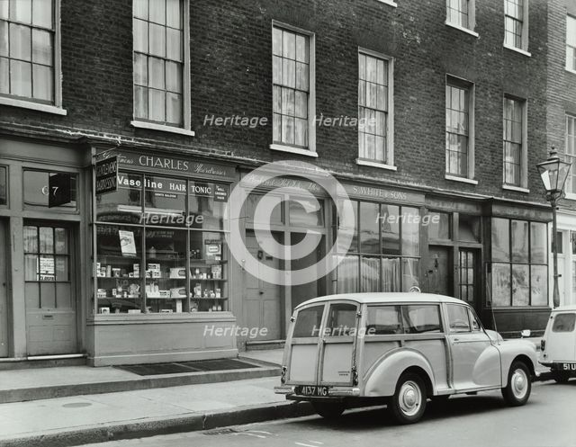 69-71 York Street, Westminster LB, London: front elevations, 1963. Creator: Unknown.