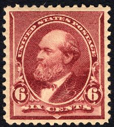 6c James A. Garfield single, 1890. Creator: Unknown