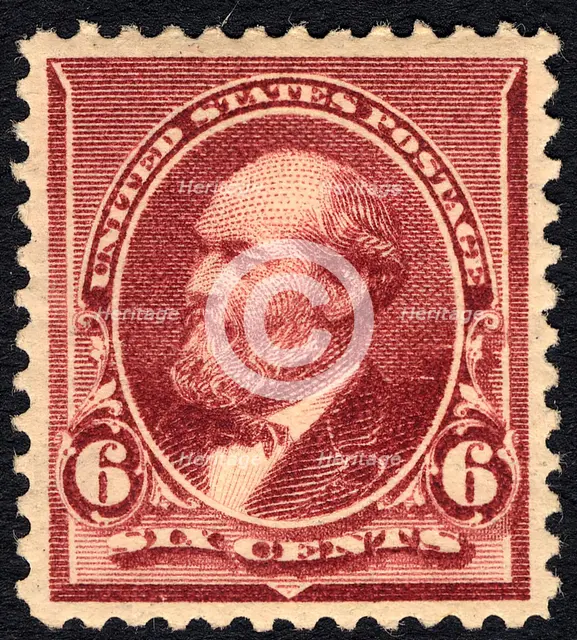 6c James A. Garfield single, 1890. Creator: Unknown.