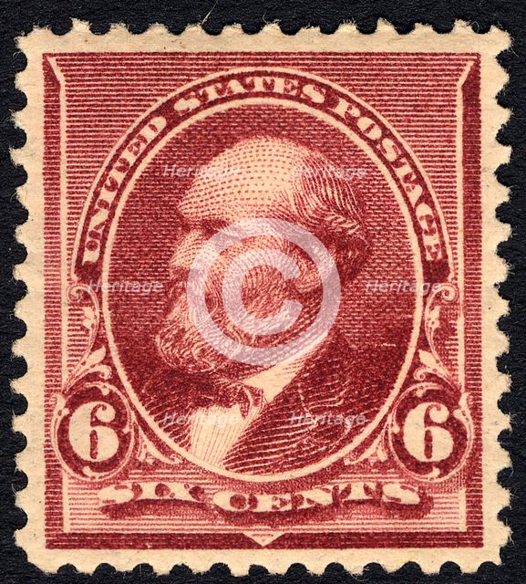 6c James A. Garfield single, 1890. Creator: Unknown.