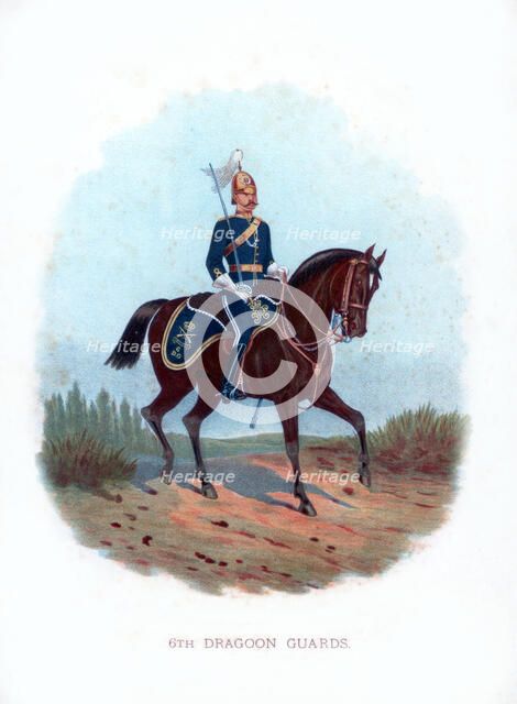'6th Dragoon Guards', 1888. Artist: Unknown