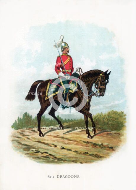 '6th Dragoons', 1889. Artist: Unknown