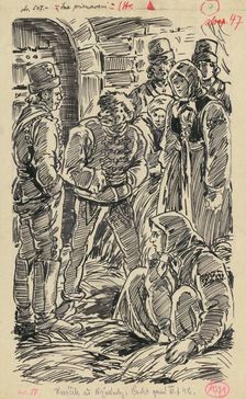 7.- In prison, 1936. Creator: Andrej Kovacik