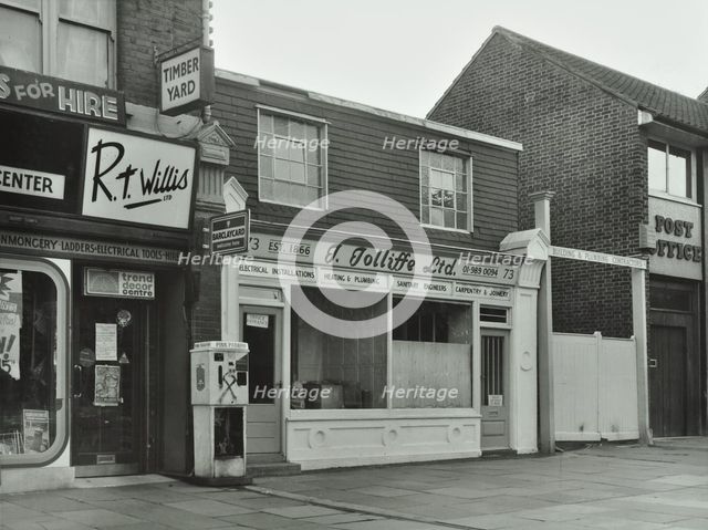 73 High Street, Wanstead, Redbridge, London: front elevation, 1976. Creator: Unknown.