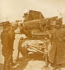 75 automatic anti-aircraft gun, c1914-c1918