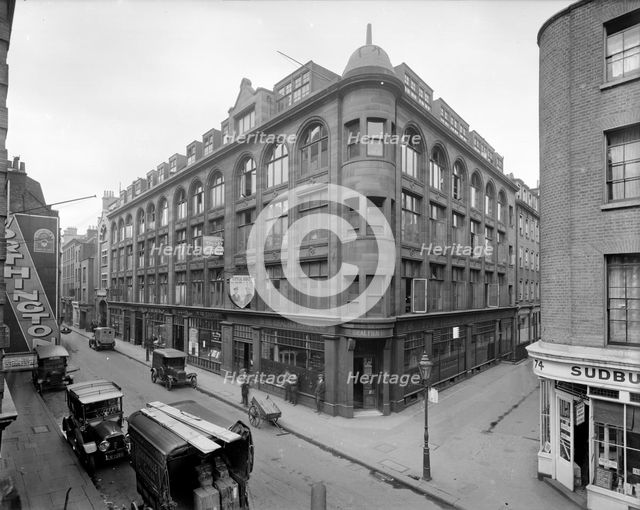 76-88 Wardour Street, Westminster, London, 1923. Artist: Bedford Lemere and Company