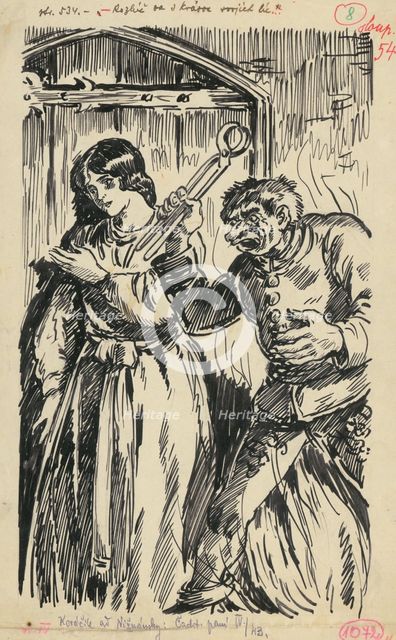 8.- Deva and Ficko, 1936. Creator: Andrej Kovacik.