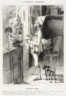 8 heures du matin, 1839. Creator: Honore Daumier