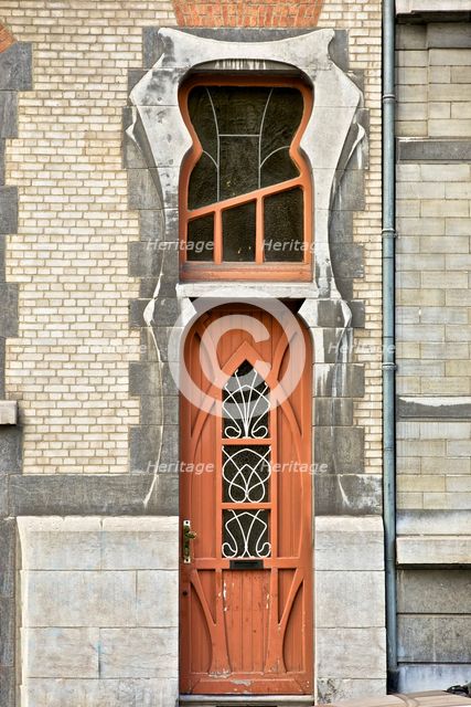 8 Square Guttenberg, Brussels, Belgium, (1898), c2014-2017. Artist: Alan John Ainsworth.