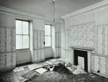 83 Stoke Newington Church Street, London: ground floor front room, 1971. Creator: Unknown