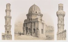 87. Tombeaux et Minarets, au Kaire, 1843. Creator: Joseph Philibert Girault De Prangey