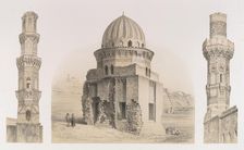 87. Tombeaux et Minarets, au Kaire, 1843. Creator: Joseph Philibert Girault De Prangey