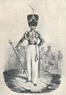 87th Regiment or Royal Irish Fusiliers, Drum Major (1828) 1828 (1909). Artist: Maxim Gauci