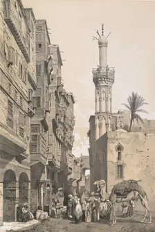 88. Une rue, à Rosette, 1843. Creator: Joseph Philibert Girault De Prangey