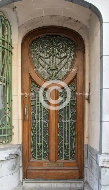 9-15 Avenue Albert Giraud, Brussels, (1910), c2014-c2017. Artist: Alan John Ainsworth.