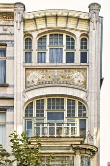 9-15 Avenue Albert Giraud, Brussels, Belgium, (1910), c2014-2017. Artist: Alan John Ainsworth