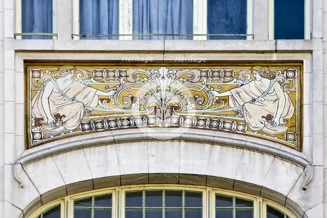 9-15 Avenue Albert Giraud, Brussels, Belgium, (1912-1913), c2014-2017. Artist: Alan John Ainsworth.