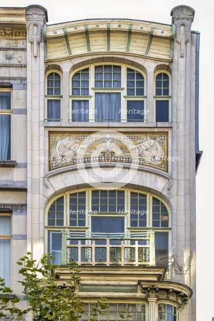 9-15 Avenue Albert Giraud, Schaerbeek, Brussels, Belgium, (1910), c2014-c2017. Artist: Alan John Ainsworth.