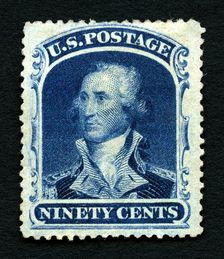 90c Washington single, 1860. Creator: Unknown