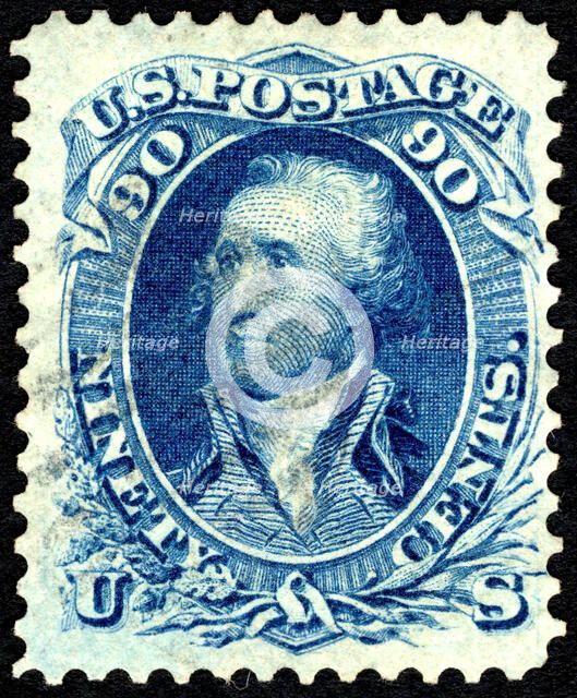 90c Washington single, 1861. Creator: Unknown.
