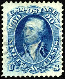 90c Washington single, 1861. Creator: Unknown