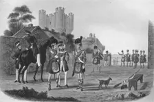 92nd Highlanders (An Illustrious Stranger in Sight) 1839-1845 (1909). Creator: Richard Gilson Reeve