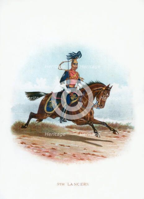 '9th Lancers', 1889. Artist: Unknown