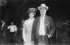 C.M. Depew & wife, 1911. Creator: Bain News Service