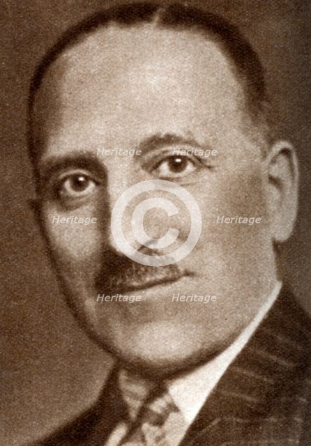 CM Woolf, British film producer, 1933. Artist: Unknown