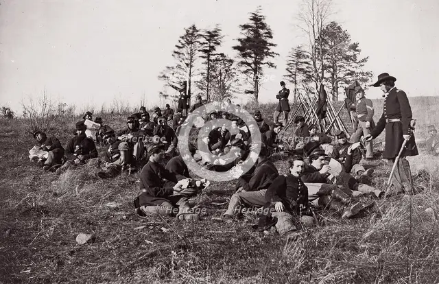 Co. B, 170th New York Volunteers, ca. 1861. Creator: Unknown.