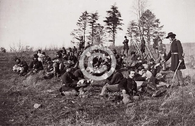 Co. B, 170th New York Volunteers, ca. 1861. Creator: Unknown.