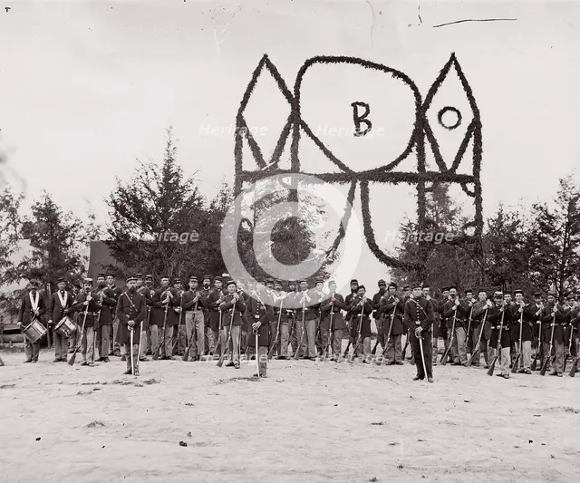 Co. B, 30th Pennsylvania Infantry, 1861-65. Creator: Unknown.