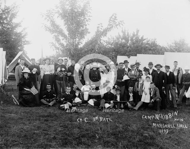 Co. C. 3d Batl., 1893. Creator: Unknown.