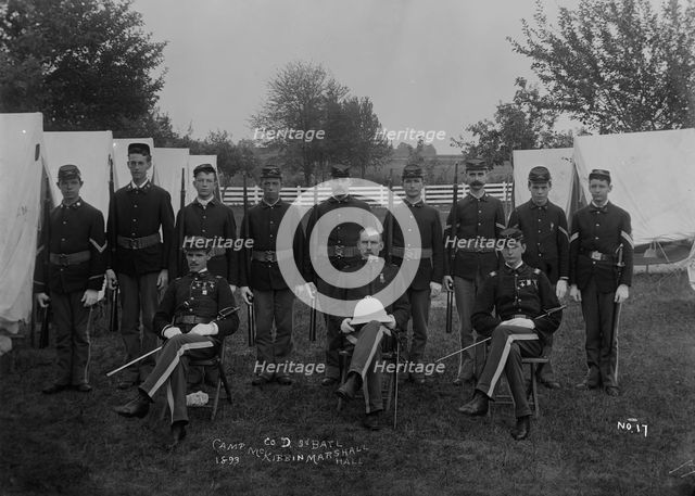 Co. D. 2d Batl., 1893. Creator: Unknown.