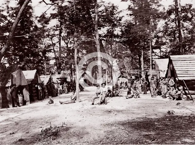 Co. E, 21st Michigan Infantry. Sherman's Volunteers, 1861-65. Creator: Unknown.